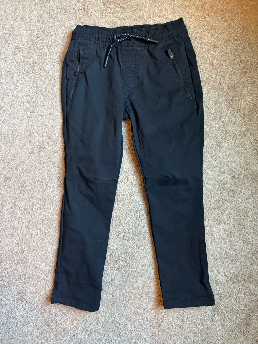 Boy’s Black Drawstring Pants